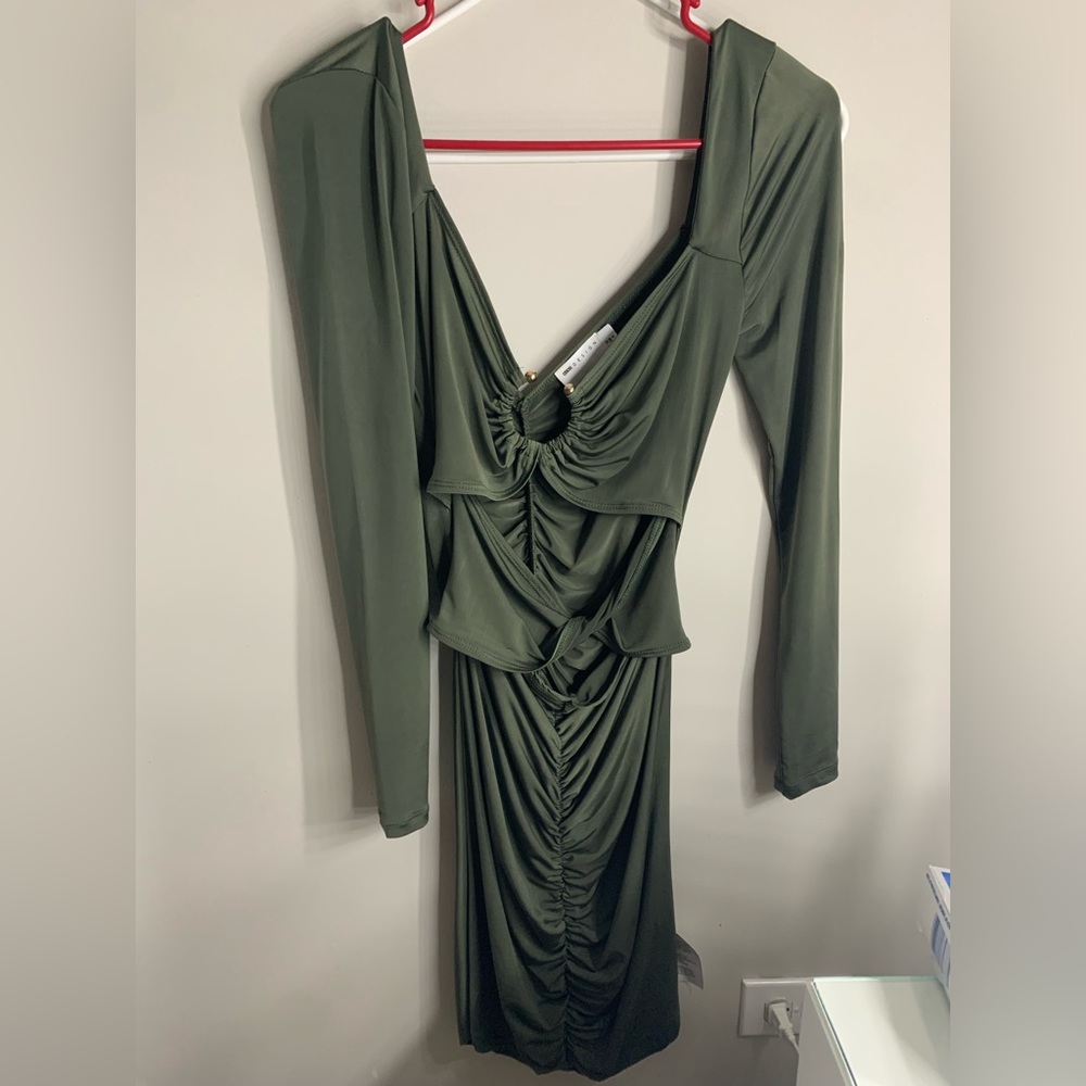 Asos Design Ruched Mini Dress - Picture 5 of 5